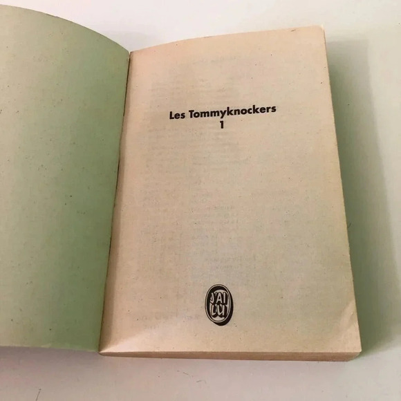 Vintage 90s Stephen King Les Tommyknockers  Volume 1 French Paperback Book - Picture 10 of 16
